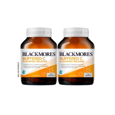 BLACKMORES - Buffered C Sustained Release 90s x2