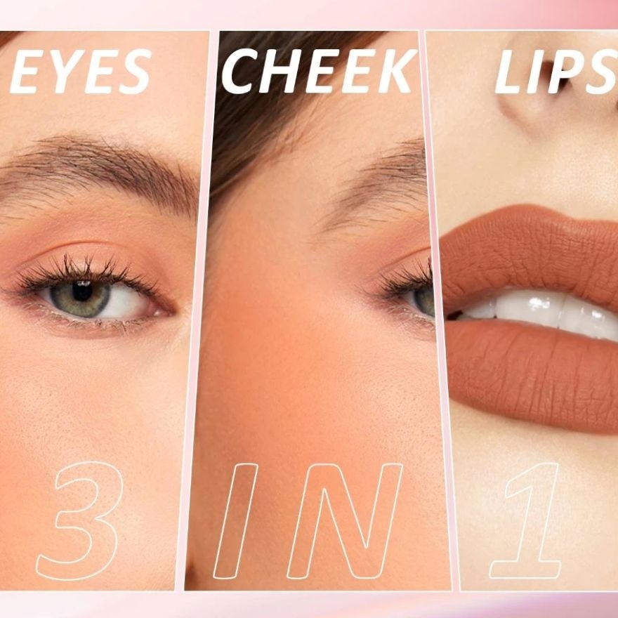 3 In 1 Hydrating Blush Cream 04 Orange Brown