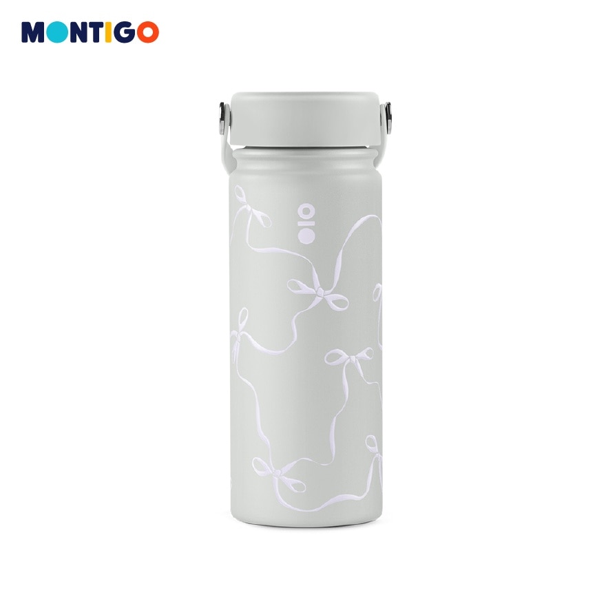 Bows and Cherries Ace Bottle Green 18oz