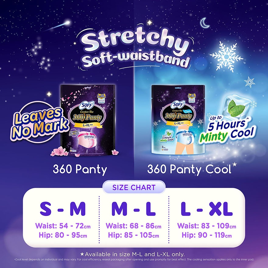 Comfort Nite 360 Panty Cool L-XL 5S image
