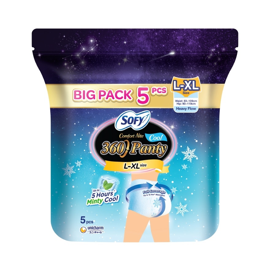 Comfort Nite 360 Panty Cool L-XL 5S