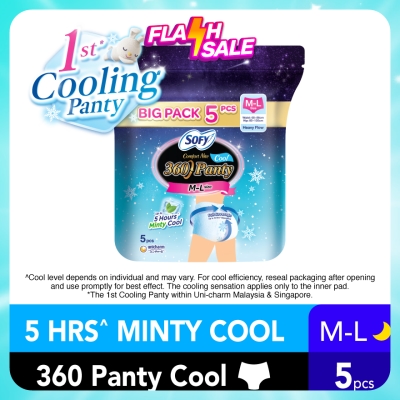 SOFY - Comfort Nite 360 Panty Cool M-L 5S
