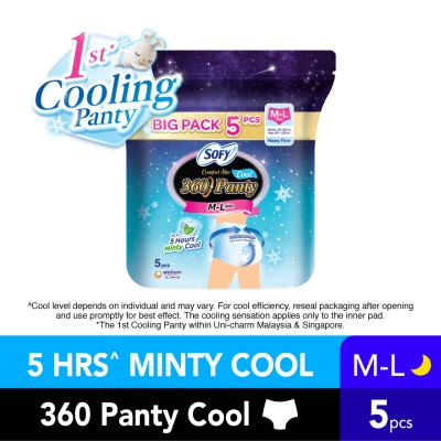 SOFY - Comfort Nite 360 Panty Cool M-L 5S