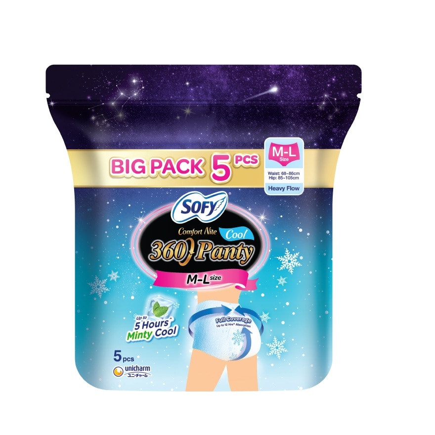 Comfort Nite 360 Panty Cool M-L 5S