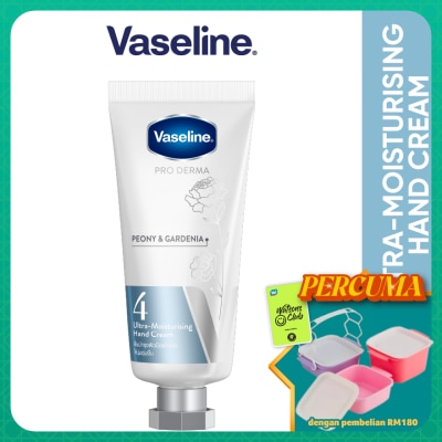 VASELINE - Pro Derma Peony & Gardenia Ultra-Moisturising No. 4 Hand Cream 37ml