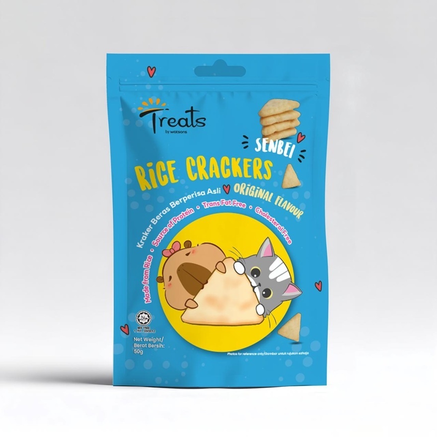 Senbei Rice Crackers Original Flavour 50g image