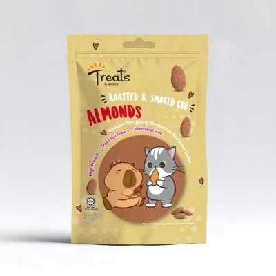 TREATS BY WATSONS - Roasted & Smoked BBQ Almonds 30g