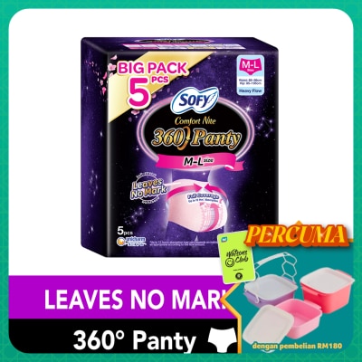 SOFY - Comfort Nite 360 Panty M-L 5s