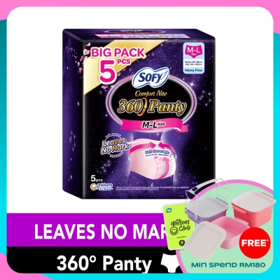 SOFY Comfort Nite 360 Panty M-L 5s