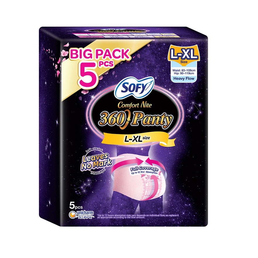 Comfort Nite 360 Panty L-XL 5s