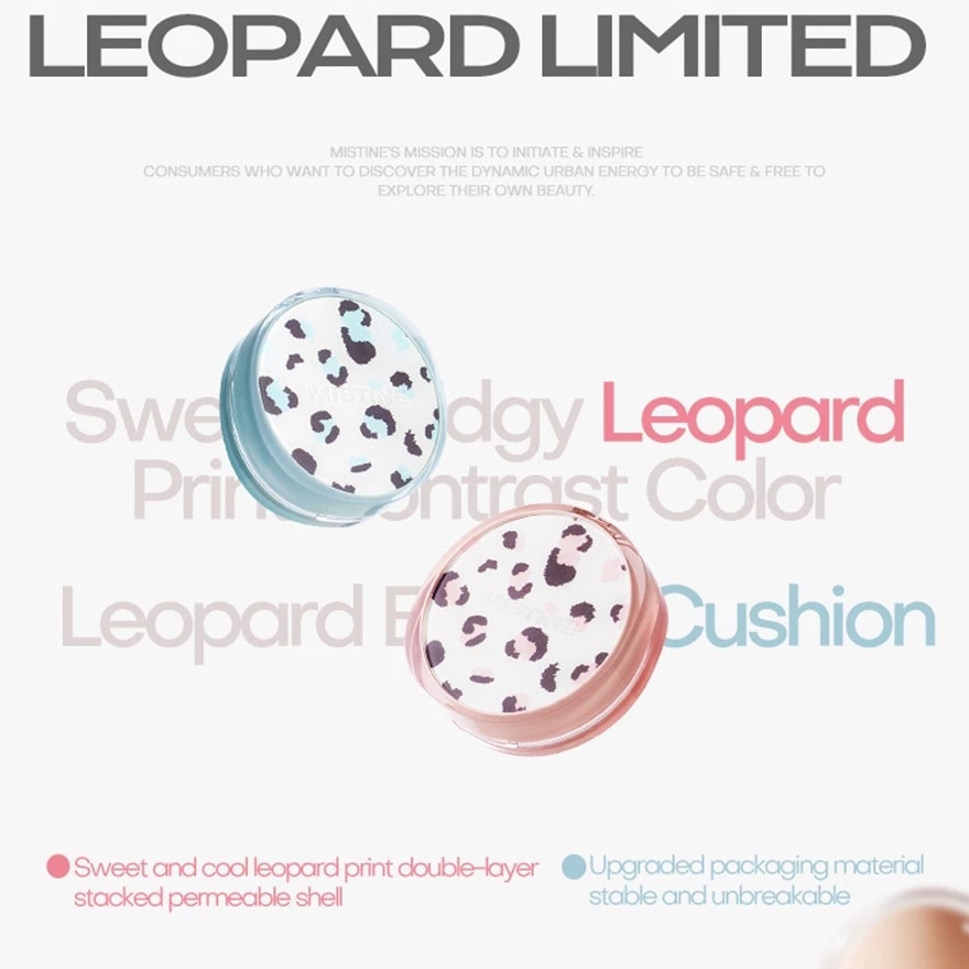 Leopard Limited Soft Matte Essence Air Cushion With Refill NN120S