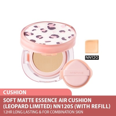 MISTINE - Leopard Limited Soft Matte Essence Air Cushion With Refill NN120S