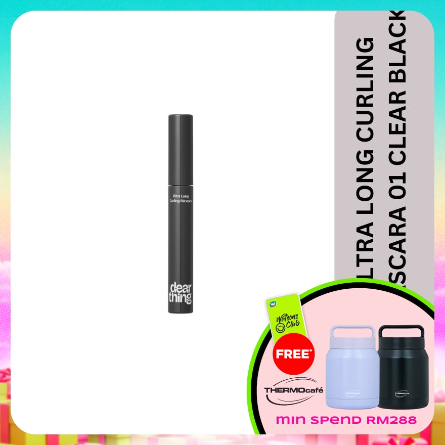 Ultra Long Curling Mascare 01 Clear Black