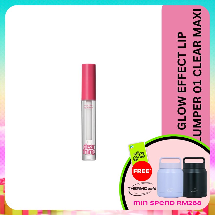Glow Effect Lip Plumper 01 Clear Maxi