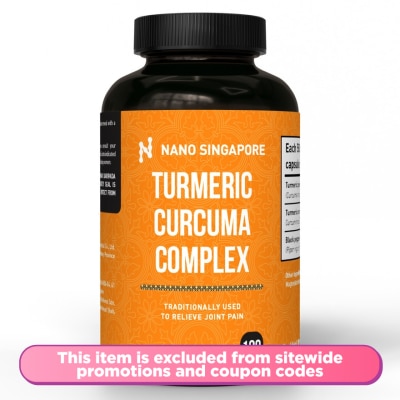 NANO SINGAPORE - Turmeric Curcuma Complex 120s