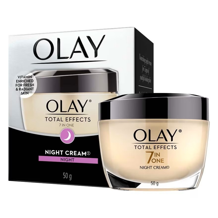 Total Effect Night Cream 50g + Retinol Moisturizer 50g
