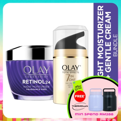 OLAY - Total Effect UV Cream 50g + Retinol Moisturizer 50g