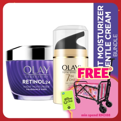 OLAY Total Effect UV Cream 50g + Retinol Moisturizer 50g