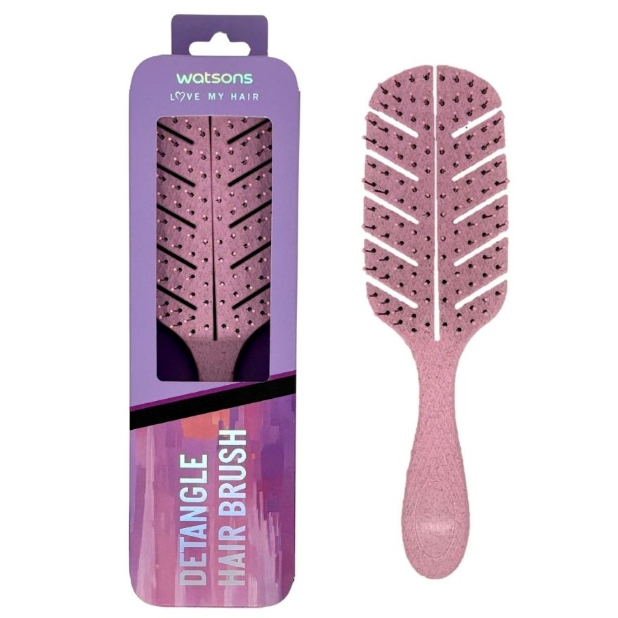 Straw Wet & Dry Hairbrush Assorted 1s