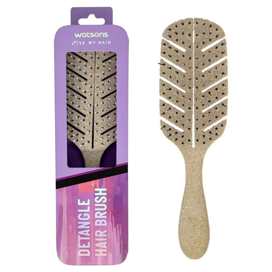 Straw Wet & Dry Hairbrush Assorted 1s