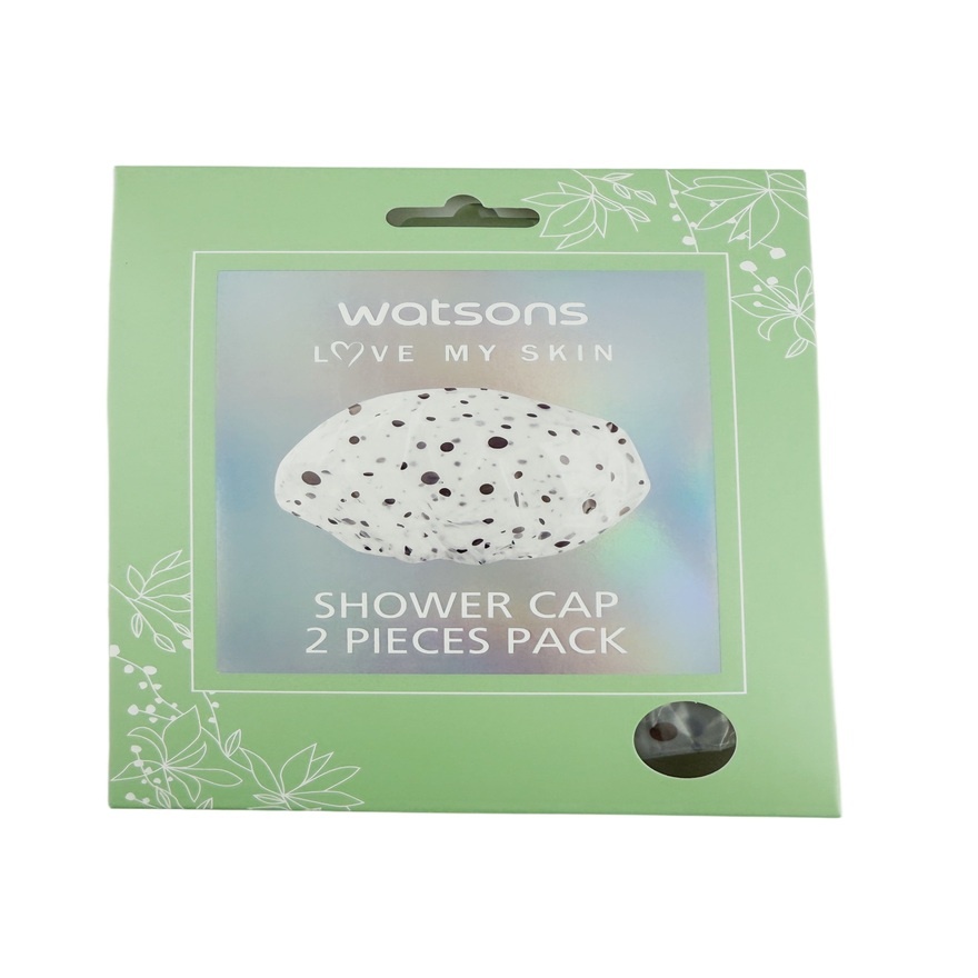 Shower Cap 2 Pieces Pack 2s