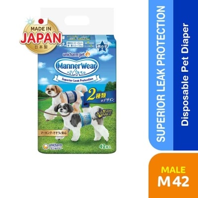 UNICHARM PET Manner Wear Dog Diaper Male M42