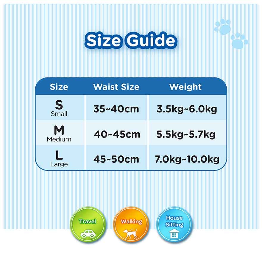 Manner Wear Dog Diaper Male L40 image