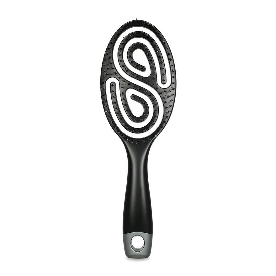 Wet Dry Hairbrush with Cleaning Cap 1s