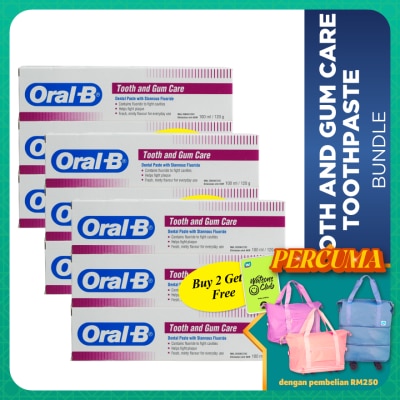 ORAL-B - Tooth & Gum Care Toothpaste 100ml B2F1 X3