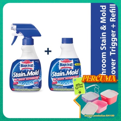 MAGICLEAN - Stain & Mold Trigger + Refill Set 400ml
