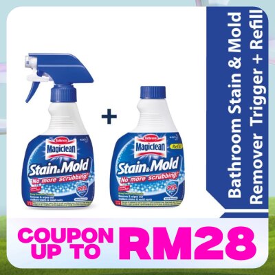 MAGICLEAN Stain & Mold Trigger + Refill Set 400ml