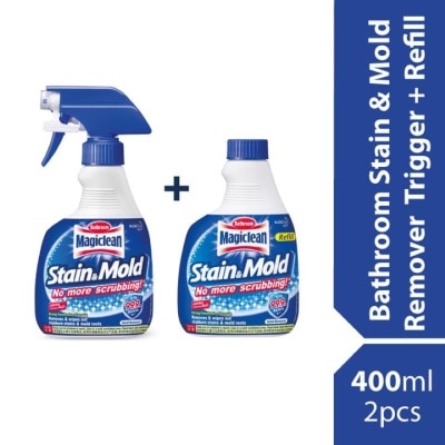 MAGICLEAN Stain & Mold Trigger + Refill Set 400ml
