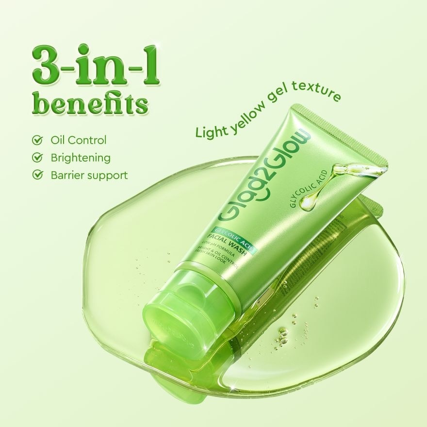 Glycolic Oil Control Facial Wash 70ml