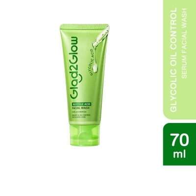 GLAD2GLOW - Glycolic Oil Control Facial Wash 70ml
