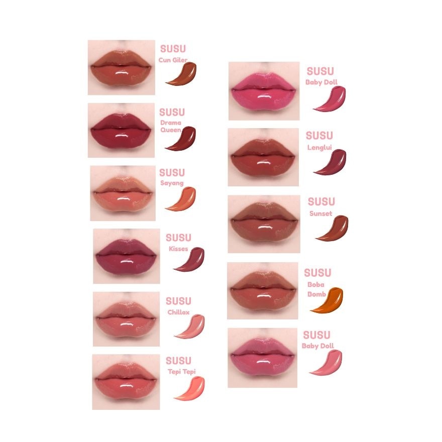 Susu Lipgloss Susu Tepi Tepi
