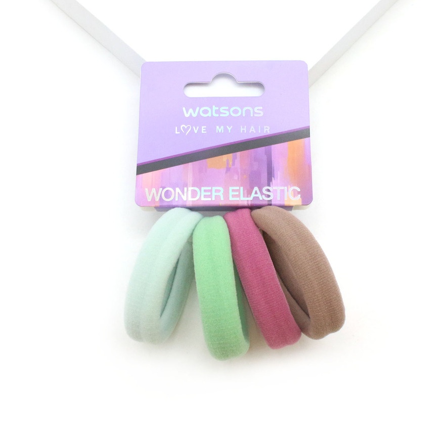 Fabric Think Hair Tie Set 4s