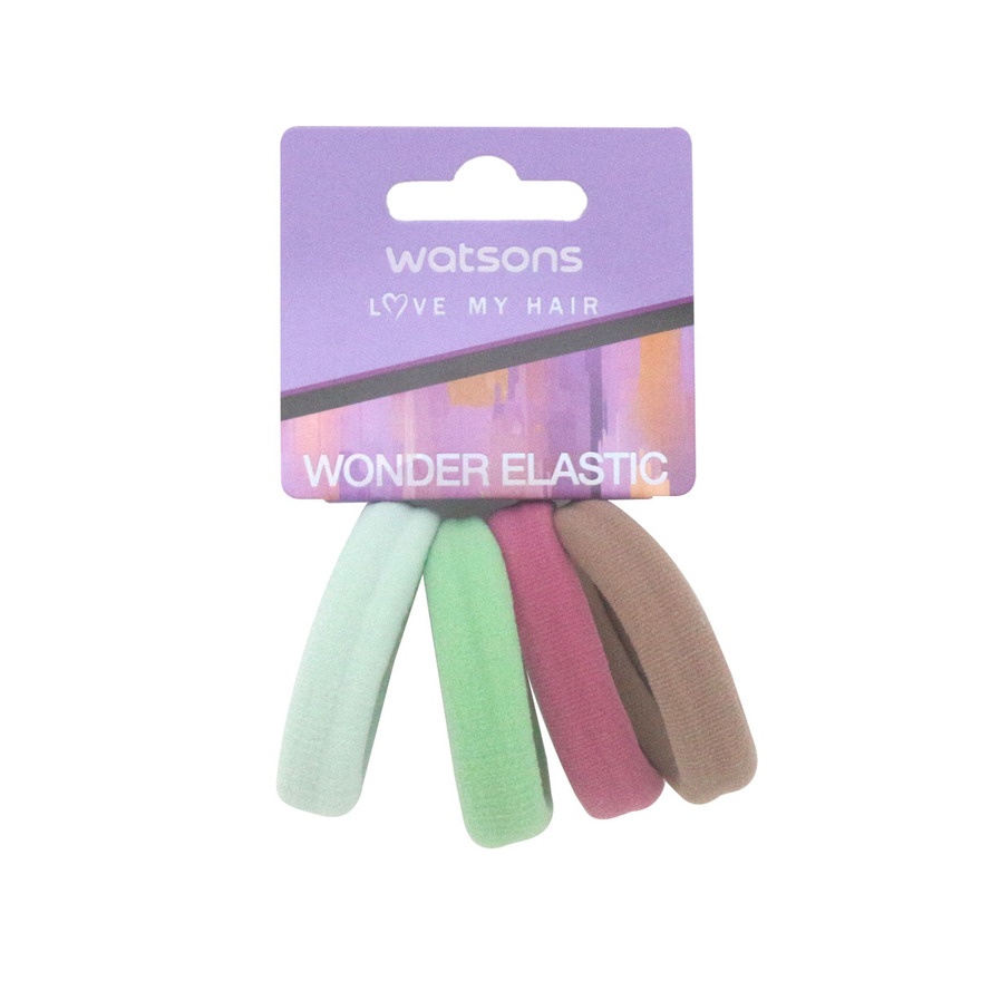 Fabric Think Hair Tie Set 4s