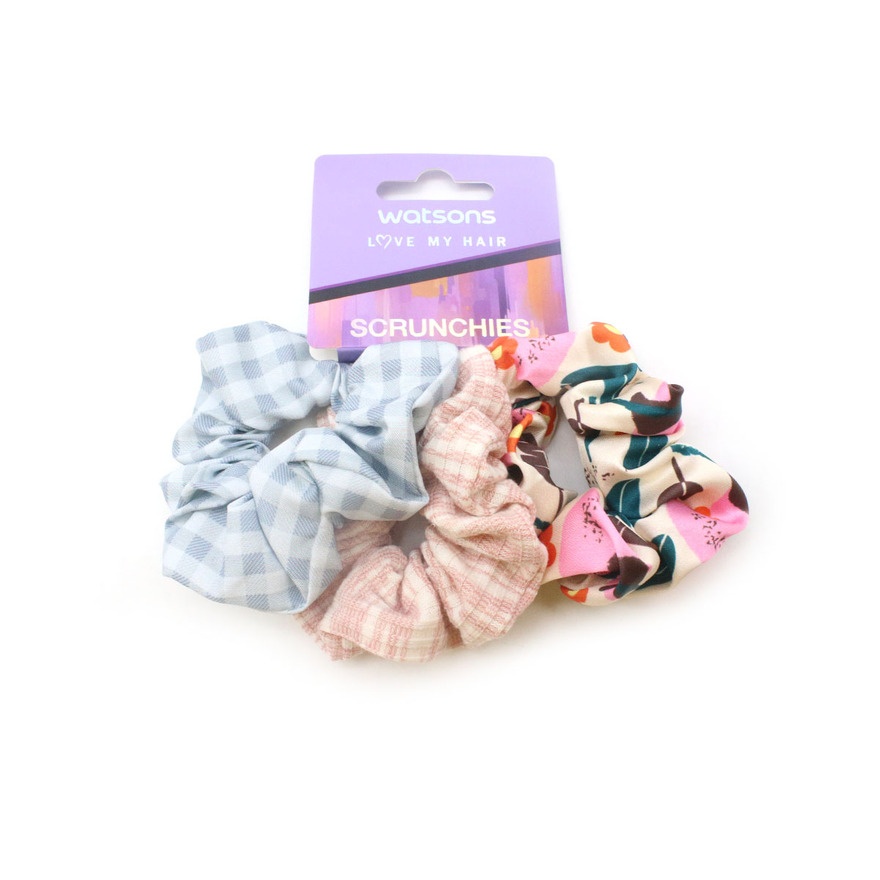 Vintage Pattern Scrunchie 3s