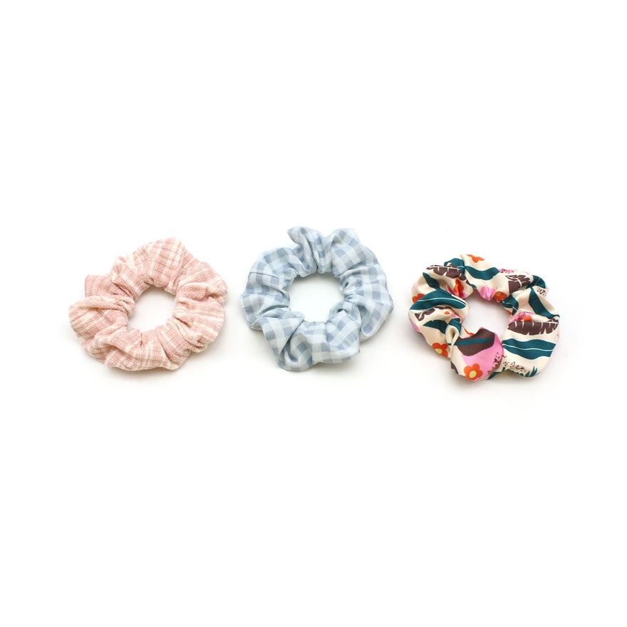 Vintage Pattern Scrunchie 3s