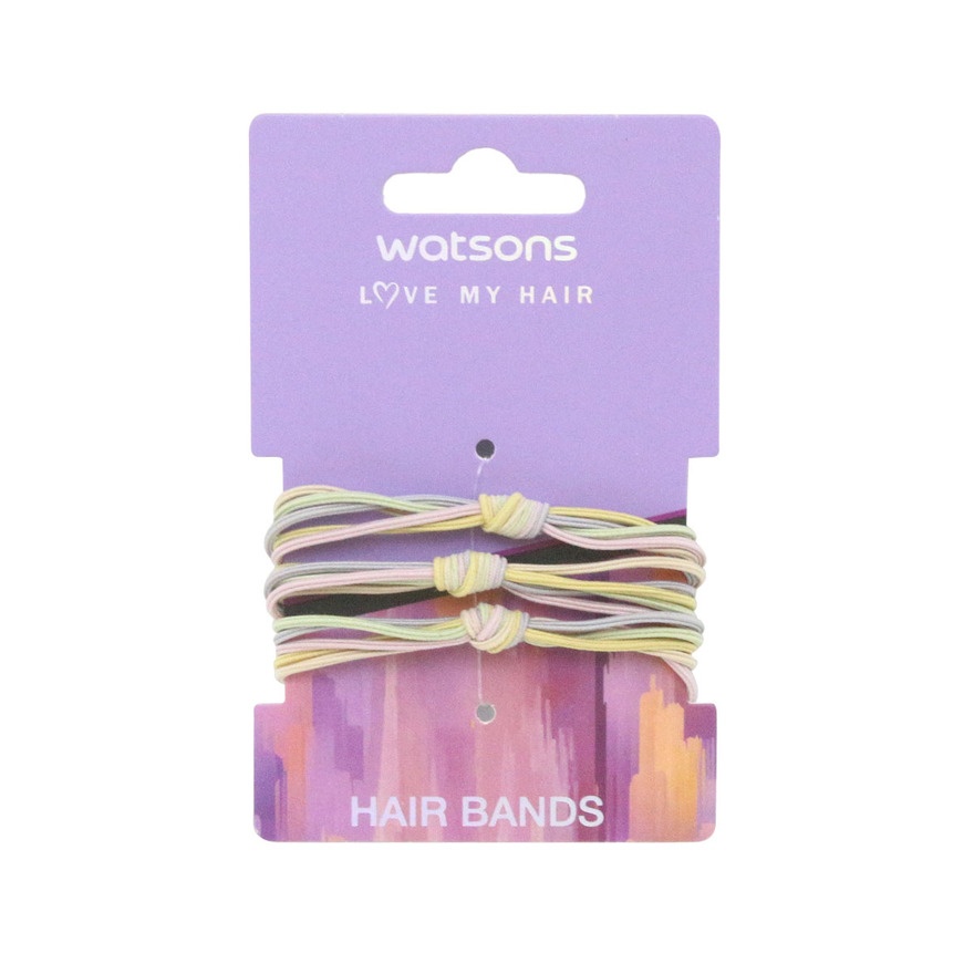 Pastel Knot Hair Tie Set 3s