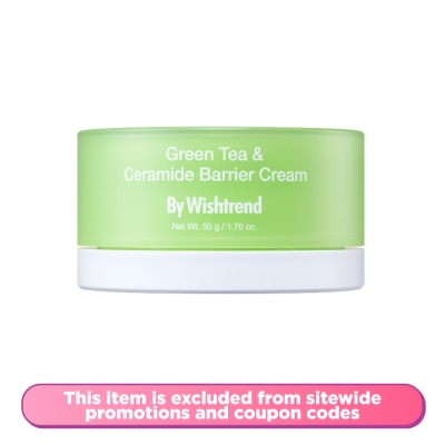 BY WISHTREND - Green Tea Ceramide Cream 50g