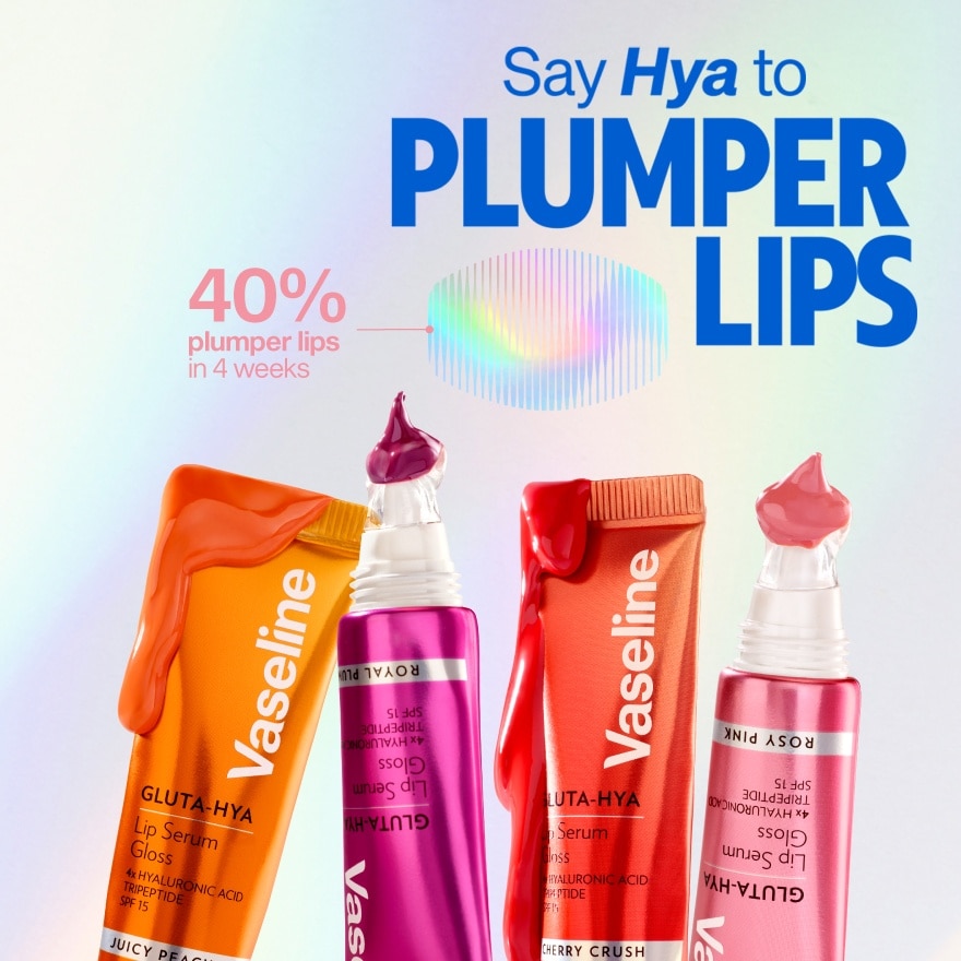 Gluta Hya Serum Gloss Tinted Lip Care Juicy Peach 10ml