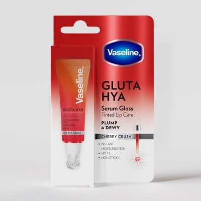 VASELINE - Gluta Hya Serum Gloss Tinted Lip Care Cherry 10ml
