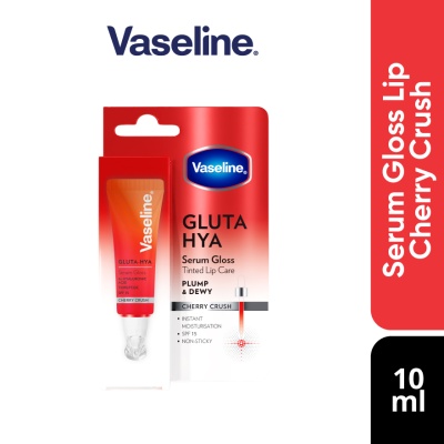 VASELINE - Gluta Hya Serum Gloss Tinted Lip Care Cherry 10ml