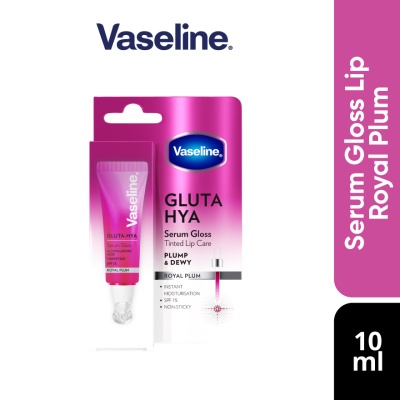 VASELINE - Gluta Hya Serum Gloss Tinted Lip Care Royal Plum 10ml