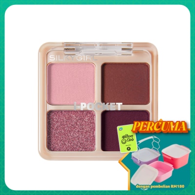 SILKYGIRL - I-Pocket Shadow Quad 01 Rose Fanatic
