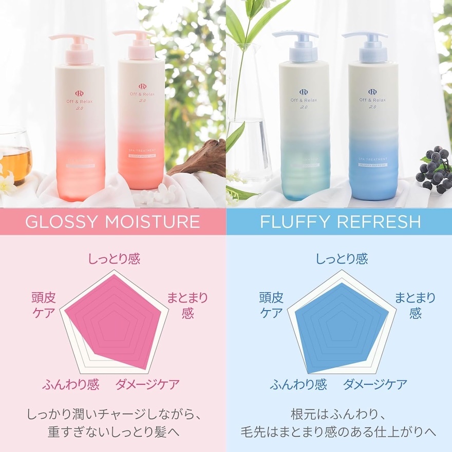 Japan SPA Premium Shampoo Glossy Moisture 460ml image
