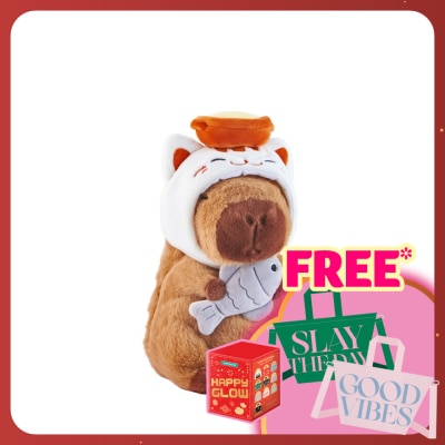 BLOSSOM UNION Small  Capybara  Plush And  Pillow