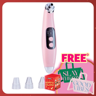 BLOSSOM BEAUTY USB Effective Pore Cleaner Blackhead Remover Pink