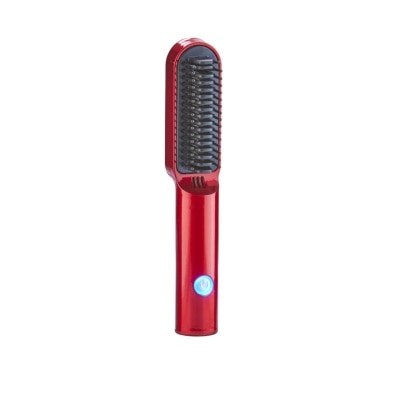 BLOSSOM BEAUTY USB Charm Hair Styler Red ( Straight/Wavy )